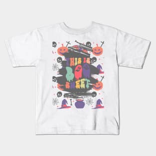 This Is Boo Sheet Kids T-Shirt